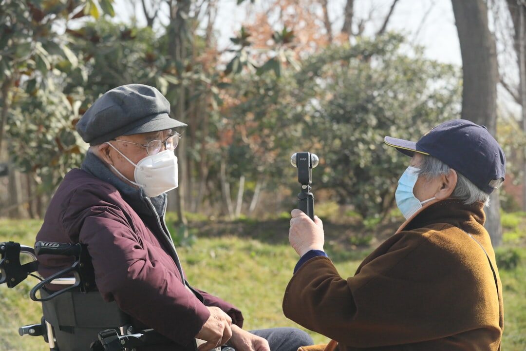 interview with elderly person