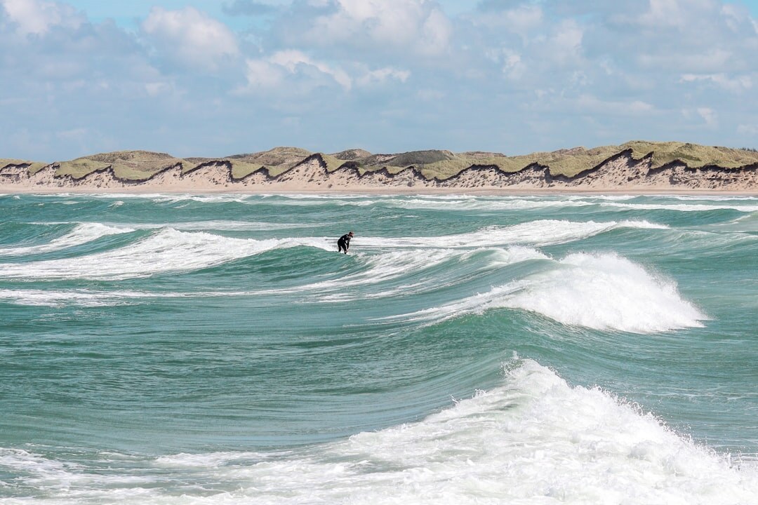 fishermen at danish coast