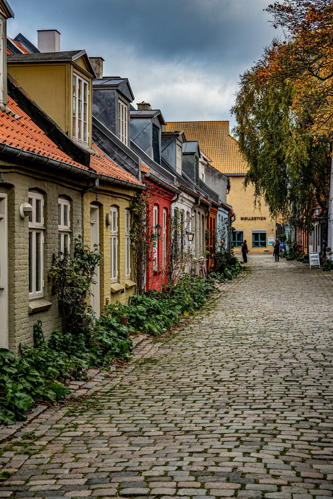 narrow danish street